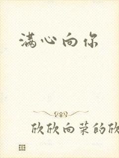 满心向你