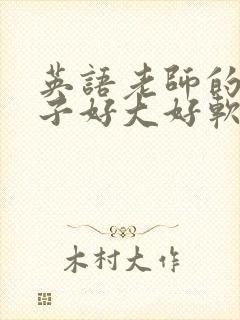 英语老师的小兔子好大好软水封面