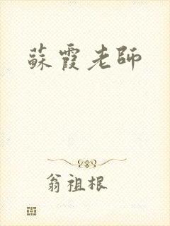 苏霞老师