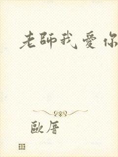 老师我爱你封面