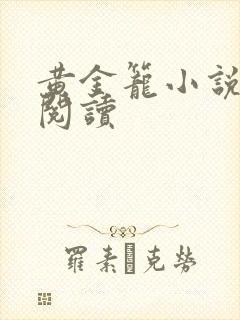 黄金笼小说免费阅读
