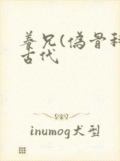 养兄(伪骨科)古代封面