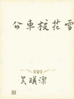 公车校花雪柔h封面