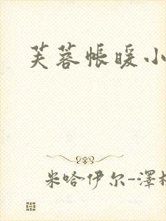 芙蓉帐暖小说封面