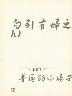 勾引有妇之夫(h)封面