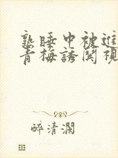 熟睡中被进了H青梅诱哄视频封面