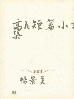 高h短篇小说合集封面