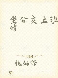坐公交上班的苏晴
