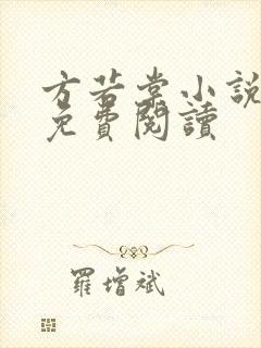 方若棠小说全文免费阅读封面