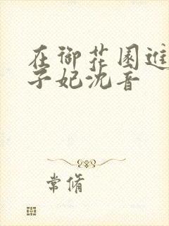 在御花园进入太子妃沈音