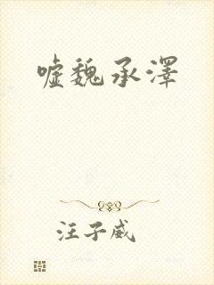 嘘魏承泽
