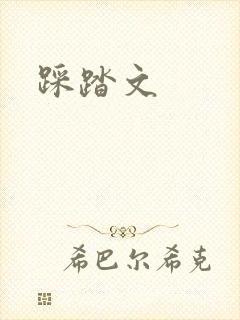 踩踏文封面