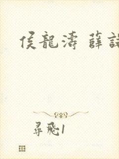 侯龙涛 薛诺