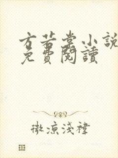 方若棠小说全文免费阅读
