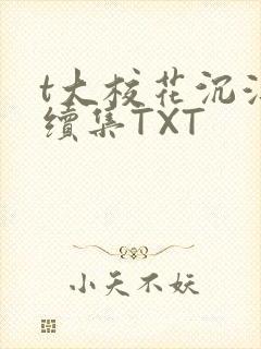 t大校花沉浮录续集TXT