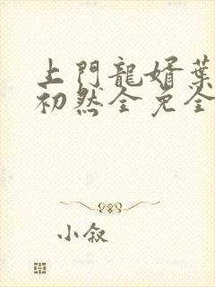 上门龙婿叶辰萧初然全免全集