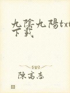 九阴九阳txt下载封面