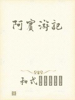 阿宾游记封面