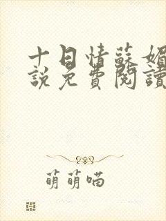 十日情苏媚的小说免费阅读全文封面