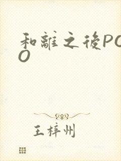 和离之后POPO