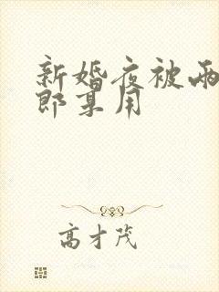 新婚夜被两个伴郎享用