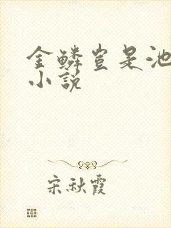 金鳞岂是池中物小说封面