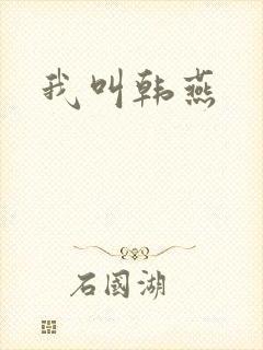 我叫韩燕封面