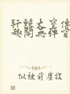 轩辕大宝传奇笔趣阁无弹窗