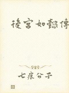 后宫如懿传小说