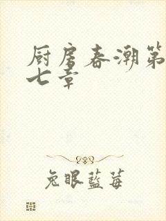 厨房春潮第三十七章
