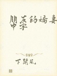 朋友的娇妻hd中字