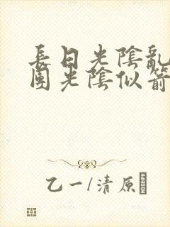 长日光阴乱作一团光阴似箭教主
