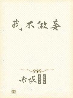 我不做妾封面