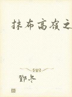 抹布高岭之花