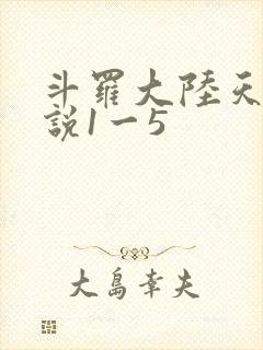 斗罗大陆天狂传说1一5