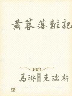 黄蓉落难记封面