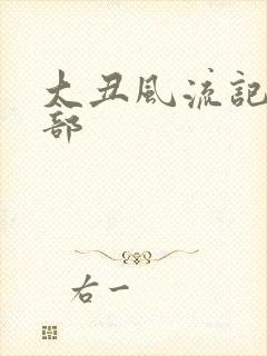 大丑风流记第二部
