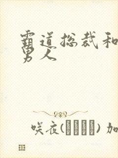 霸道总裁和他的男人