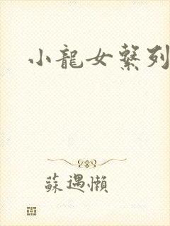 小龙女系列小说封面