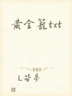 黄金笼txt