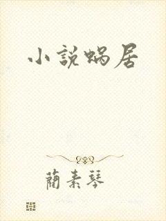 小说蜗居封面