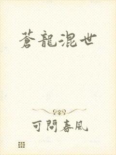 苍龙混世封面