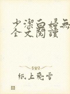 少洁白妇无删减全文阅读