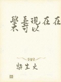 学长现在在上课不可以