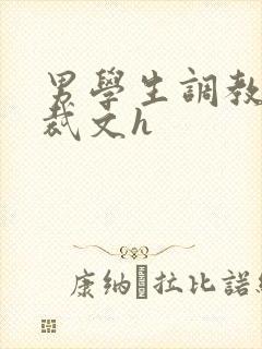 男学生调教男总裁文h
