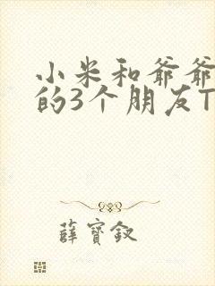小米和爷爷和他的3个朋友TXT