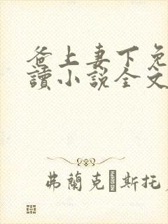 爸上妻下免费阅读小说全文封面
