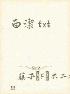 白洁 txt