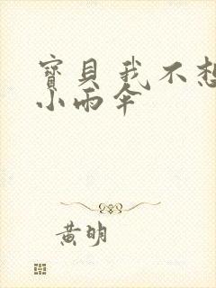 宝贝 我不想带小雨伞封面