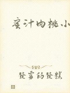 蜜汁肉桃小说